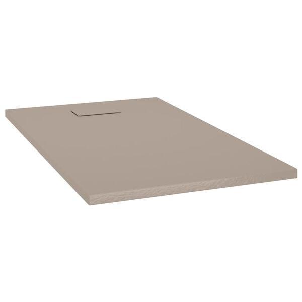 Douchebak 120x70cm SMC bruin | Retour Deal | 40% Korting!, Doe-het-zelf en Bouw, IJzerwaren en Bevestigingsmiddelen, 250 mm of meer