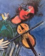 Marc Chagall - The blue fiddler Le violoniste bleu -
