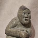 Sealife Hunter - sculpture Inuit - Inuit - Canada, Antiek en Kunst