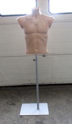 Paspop, Etalagepop Man, B50 x D23 x H140cm, Huidkleur, Zakelijke goederen, Kantoor en Winkelinrichting | Winkel en Inventaris