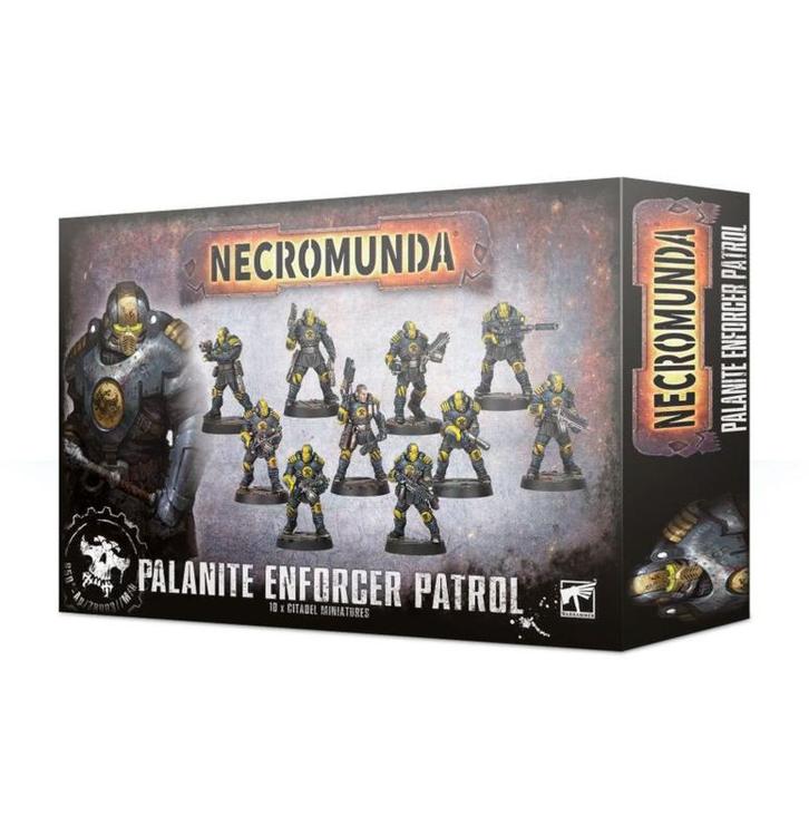 Necromunda Palanite Enforcer patrol (Warhammer nieuw), Hobby & Loisirs créatifs, Wargaming, Enlèvement ou Envoi