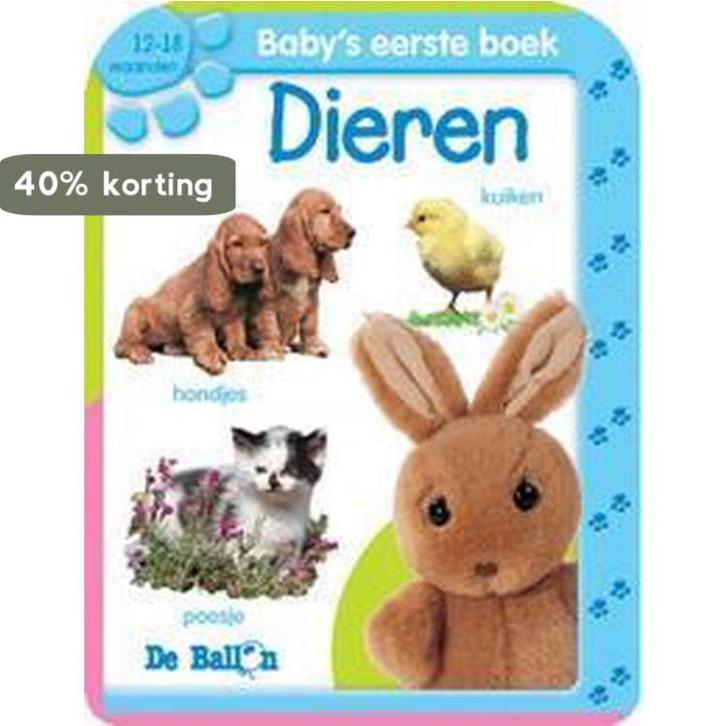 Allereerste stapjes dieren 12-18 md / Allereerste stapjes /, Boeken, Kinderboeken | Kleuters, Gelezen, Verzenden