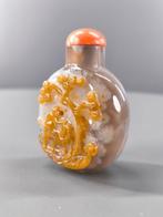 Dynastie Qing (1644-1911) Une bouteille de tabac à priser en