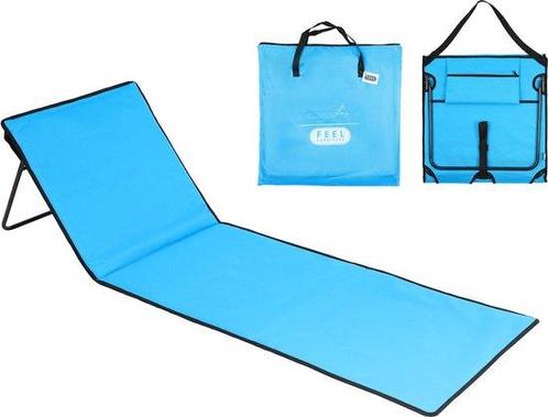Tweedekans | Feel Furniture - Hip strand ligbed met draagzak, Tuin en Terras, Tuinsets en Loungesets, Ophalen of Verzenden