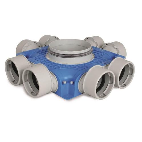 Vent-Axia Uniflexplus + instortverdeler 8x, Bricolage & Construction, Ventilation & Extraction, Envoi