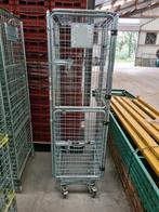 Wanzl rolcontainer 5-heks met nestbare A-frame bodem, Ophalen of Verzenden