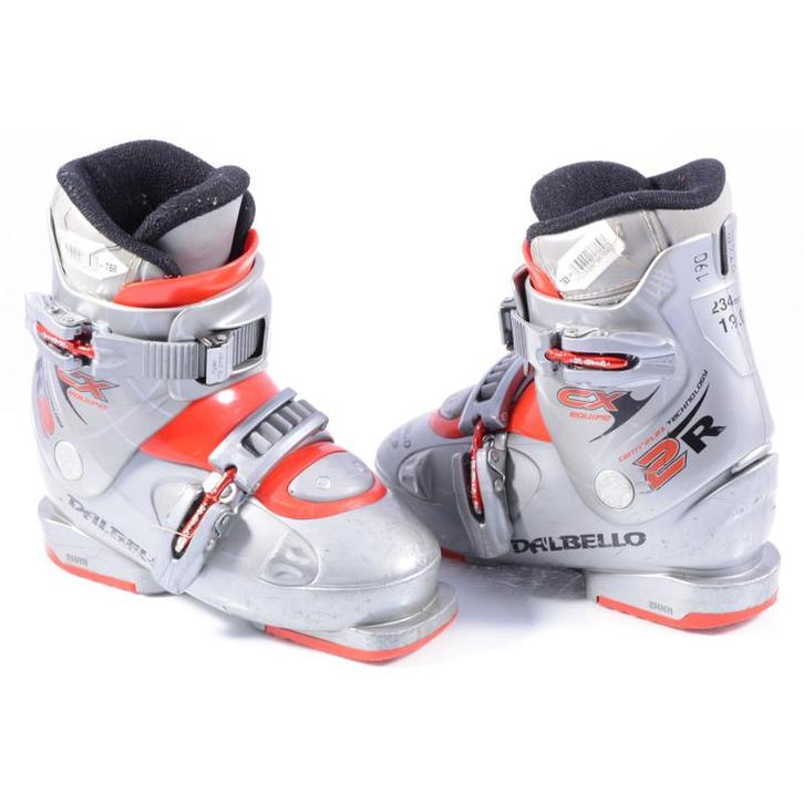 35 36 kinder skischoenen DALBELLO EQUIPE CXR 2, grey/red ( T, Sport en Fitness, Skiën en Langlaufen, Verzenden