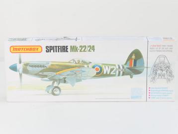 Schaal 1:32 Matchbox PK-501 bouwdoos Spitfire Mk-22/24 ne..., Ophalen of Verzenden