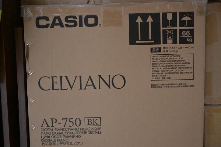 CASIO AP-750, Musique & Instruments, Pianos, Piano, Enlèvement