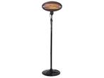 Tweedekans | Perel Staande terrasverwarmer, 2000 W, quartz,, Ophalen of Verzenden, Nieuw
