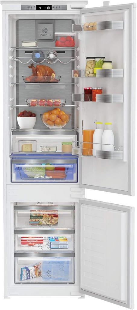 Grundig Gkni 25942 Fn – Inbouw Koel-vriescombinatie – 193.5, Elektronische apparatuur, Koelkasten en IJskasten, Ophalen of Verzenden