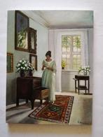 A. Della Valle (XX), da Carl Vilhelm - La lettera (interno), Antiek en Kunst
