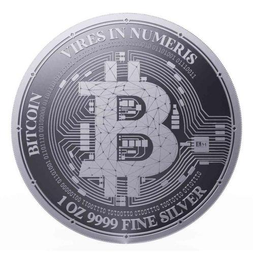 Niue. 2 Dollars 20 x 2023 1oz Niue $2 NZD Bitcoin Silver, Postzegels en Munten, Edelmetalen en Baren