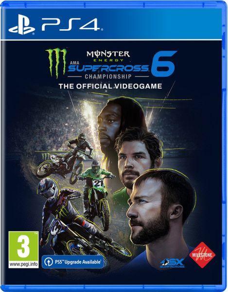 Monster Energy Supercross 6-Standaard (PlayStation 4) NIEUW, Games en Spelcomputers, Games | Sony PlayStation 4, Ophalen of Verzenden