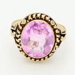 Zonder Minimumprijs - Ring - 14 karaat Geel goud - 8.64ct., Nieuw