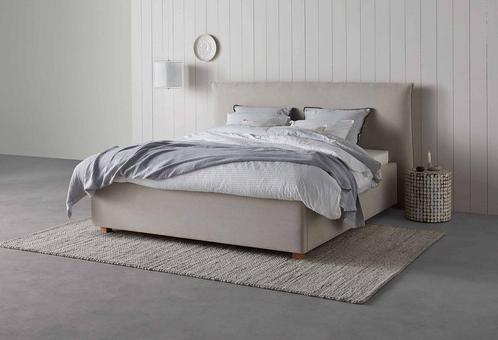 Snel leverbaar: Gestoffeerd Bedframe Capella Celia - Snel, Huis en Inrichting, Slaapkamer | Bedden, Nieuw, Verzenden