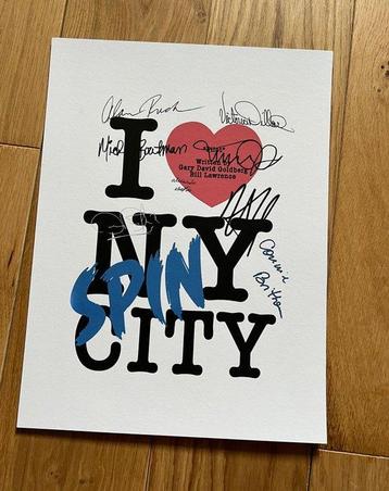 Spin City - Michael J Fox - Signed in Person 07-03-2000, NY