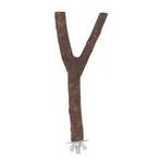 Y-zitstok 20 cm, natuurhout, 1-zijdig - kerbl, Dieren en Toebehoren, Vogels | Toebehoren, Nieuw