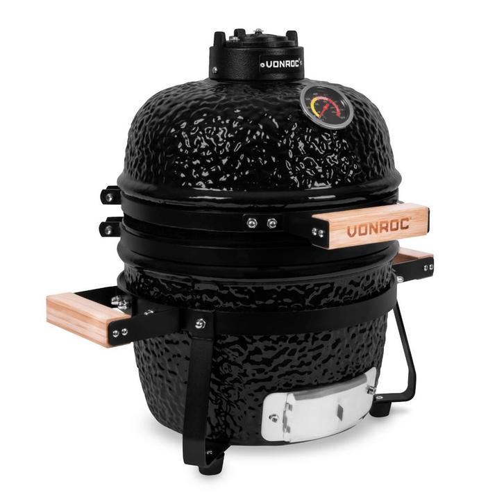 Kamado barbecue 13 inch - Ø27cm kookoppervlak | Met, Tuin en Terras, Houtskoolbarbecues, Nieuw, Verzenden