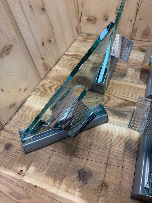 Artemide - Carlo Forcolini - Wandlamp (6) - Staal, Glas, Antiek en Kunst, Antiek | Verlichting