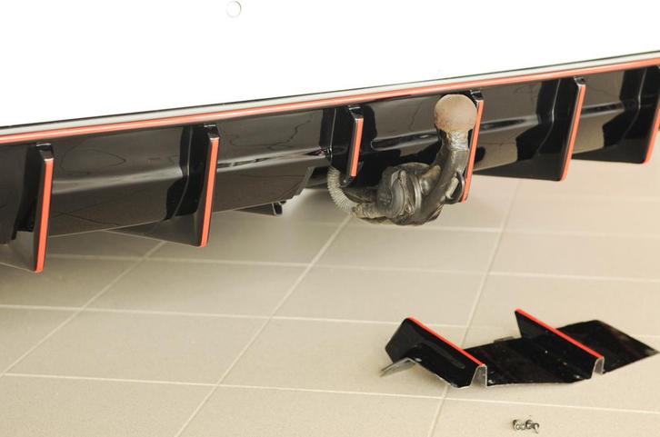 Aggressive Diffuser voor Audi A6 C7 S-line Sedan / Avant, Auto diversen, Tuning en Styling, Ophalen of Verzenden