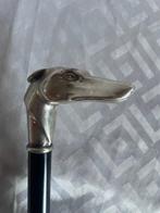 Canne de marche - Bois, Laiton, Plaqué(e) argent