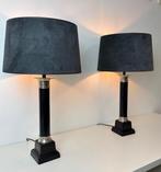 Lampe de table - Aluminium - Deux lampes de table de style