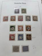 Duitse Rijk 1872/1945 - Uitgebreide collectie in Leuchtturm, Postzegels en Munten, Gestempeld