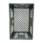 Stapelkrat 600×400×320 mm – Geperforeerd – PP – Grijs –, Ophalen of Verzenden, Nieuw