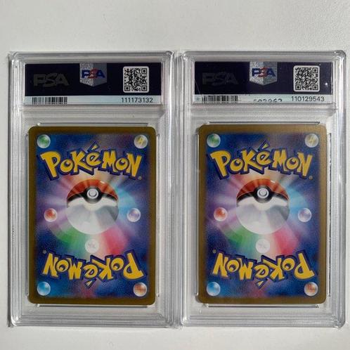 Pokémon - 2 Graded card - Articuno, GALARIAN MOLTRES Holo,, Hobby en Vrije tijd, Verzamelkaartspellen | Pokémon