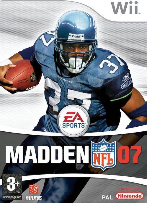 Madden NFL 07 (Wii Games), Games en Spelcomputers, Games | Nintendo Wii, Zo goed als nieuw, Ophalen of Verzenden
