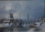 Charles Henri Joseph Leickert (1816-1907) - IJsgezicht, Antiek en Kunst