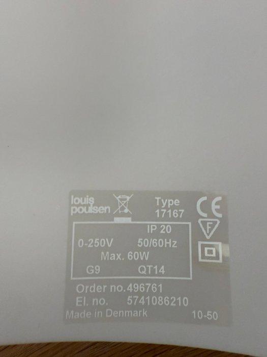 Louis Poulsen - Louis Poulsen A/S - Plafondlamp (2) - Type, Antiek en Kunst, Antiek | Verlichting