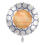 Helium Ballon Met Pensioen Gefeliciteerd!, Hobby en Vrije tijd, Feestartikelen, Verzenden, Nieuw