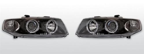 Carnamics Koplampen | Seat Leon 00-06 5-d | Angel Eyes zwart, Auto-onderdelen, Verlichting, Nieuw, Verzenden