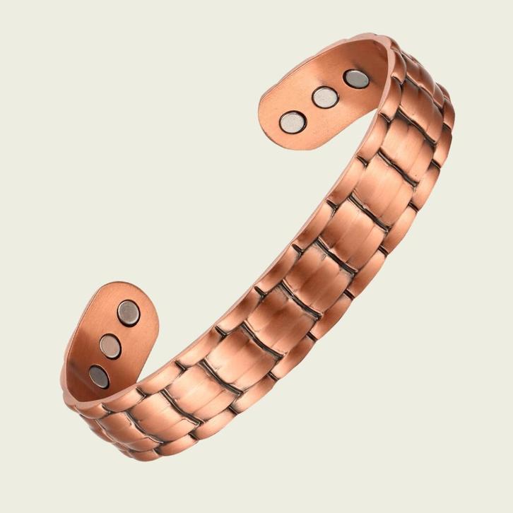Gezondheids-klemarmband magnetisch koper -1,5 cm, Sport en Fitness, Gezondheidsproducten en Wellness, Ophalen of Verzenden