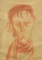 Scuola Francese (XX), maniera di Amedeo Modigliani - Volto