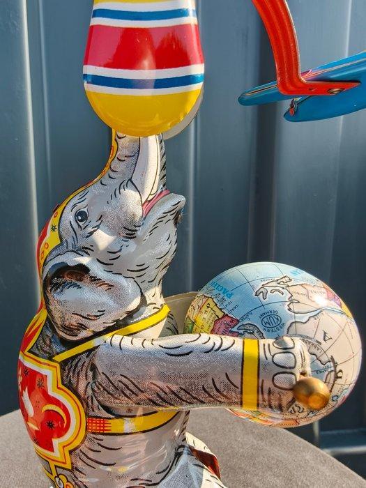 Wagner Junior - Blikken speelgoed - Olifant met, Antiquités & Art, Antiquités | Jouets