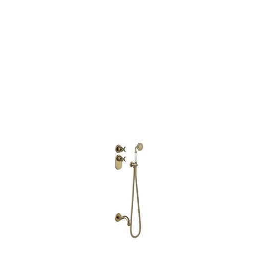 Badkraan Tres Clasic Thermostatisch Inbouw Incl. Handdouche, Doe-het-zelf en Bouw, Sanitair, Kraan, Nieuw, Ophalen of Verzenden