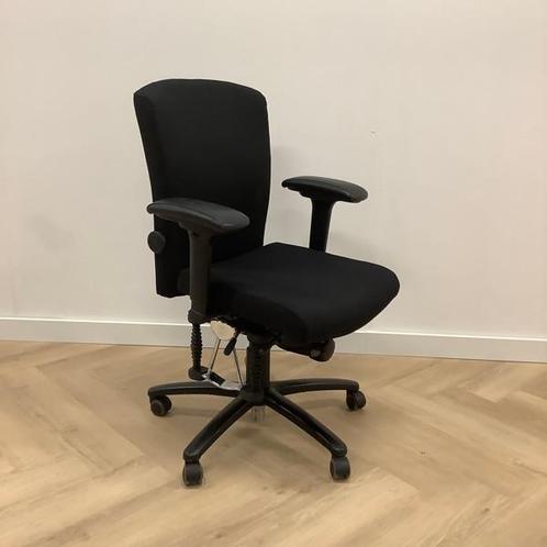 Tweedehands refurbished Ergo-bureaustoel Haider biowing 550, Huis en Inrichting, Bureaustoelen, Bureaustoel, Zwart, Gebruikt, Ergonomisch