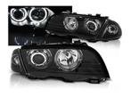 LED Angel Eyes koplampen geschikt voor BMW E46, Verzenden