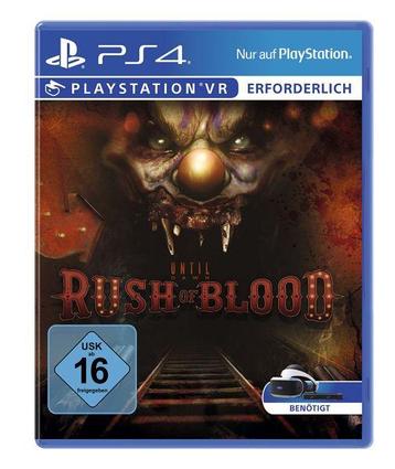 Until Dawn Rush of Blood VR-Duits (PlayStation 4) Gebruikt, Ophalen of Verzenden