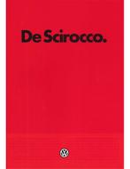 1981 VOLKSWAGEN SCIROCCO BROCHURE NEDERLANDS, Livres