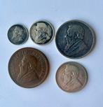 Zuid-Afrika. Paul Kruger. Collection of coins incl. silver