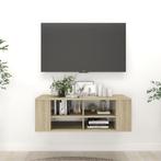 vidaXL Tv-wandmeubel 102x35x35 cm bewerkt hout sonoma, Huis en Inrichting, Verzenden, Nieuw