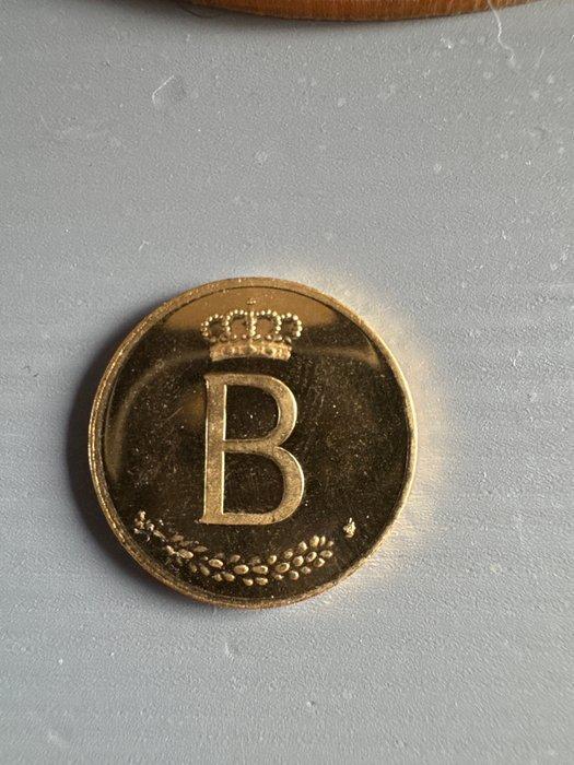 België. Boudewijn. 1976 25 jaar Boudewijn, Postzegels en Munten, Munten | Nederland