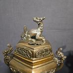 Wierookbrander (2) - Brons - Bronzen wierrook branders, Antiek en Kunst