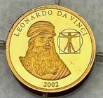 Allemagne. Gold medal 2002 Leonardo Da Vinci  , oro Proof