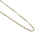Collier - 18 carats Or jaune, Or blanc