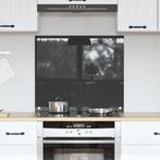vidaXL Keuken Achterwand Donkergrijs 70x60x0,6 cm Gelaagd, Antiek en Kunst, Verzenden